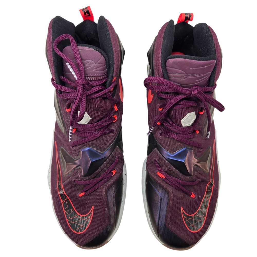 Nike Labron James 13 Mulberry Purple Mens US 12 Shoes Style Code 807219-500 - Picture 4 of 16
